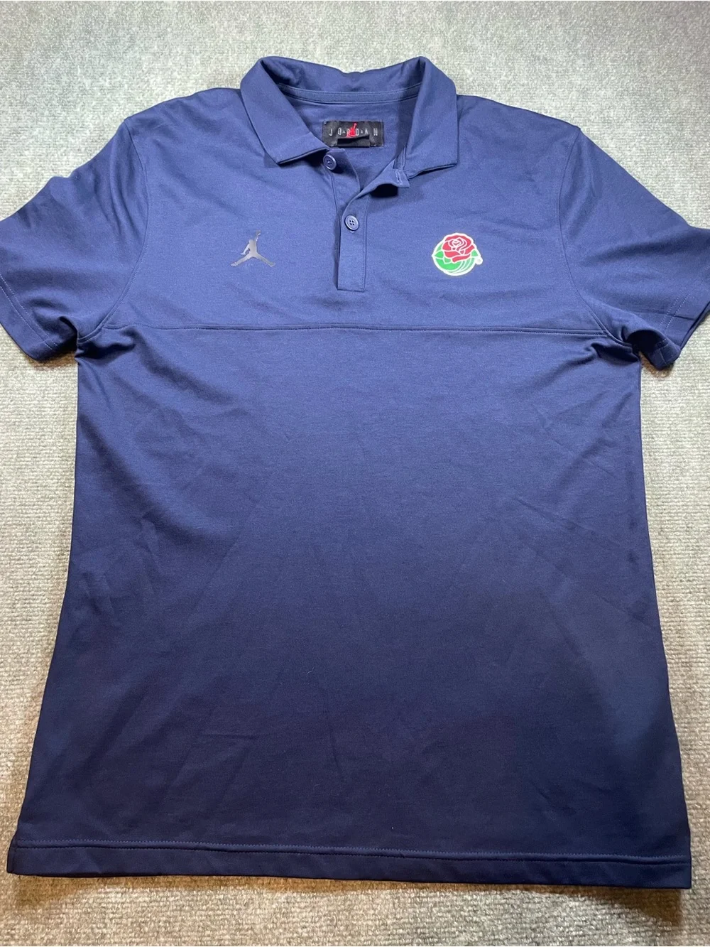 Jordan Navy Polo Rose Bowl